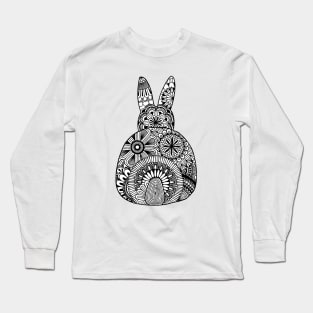 Bunny Butt Mandala Long Sleeve T-Shirt